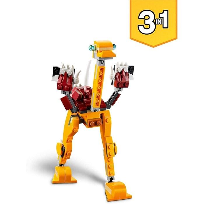 LEGO Creator Wild Lion 31112 - Yellow, One Size