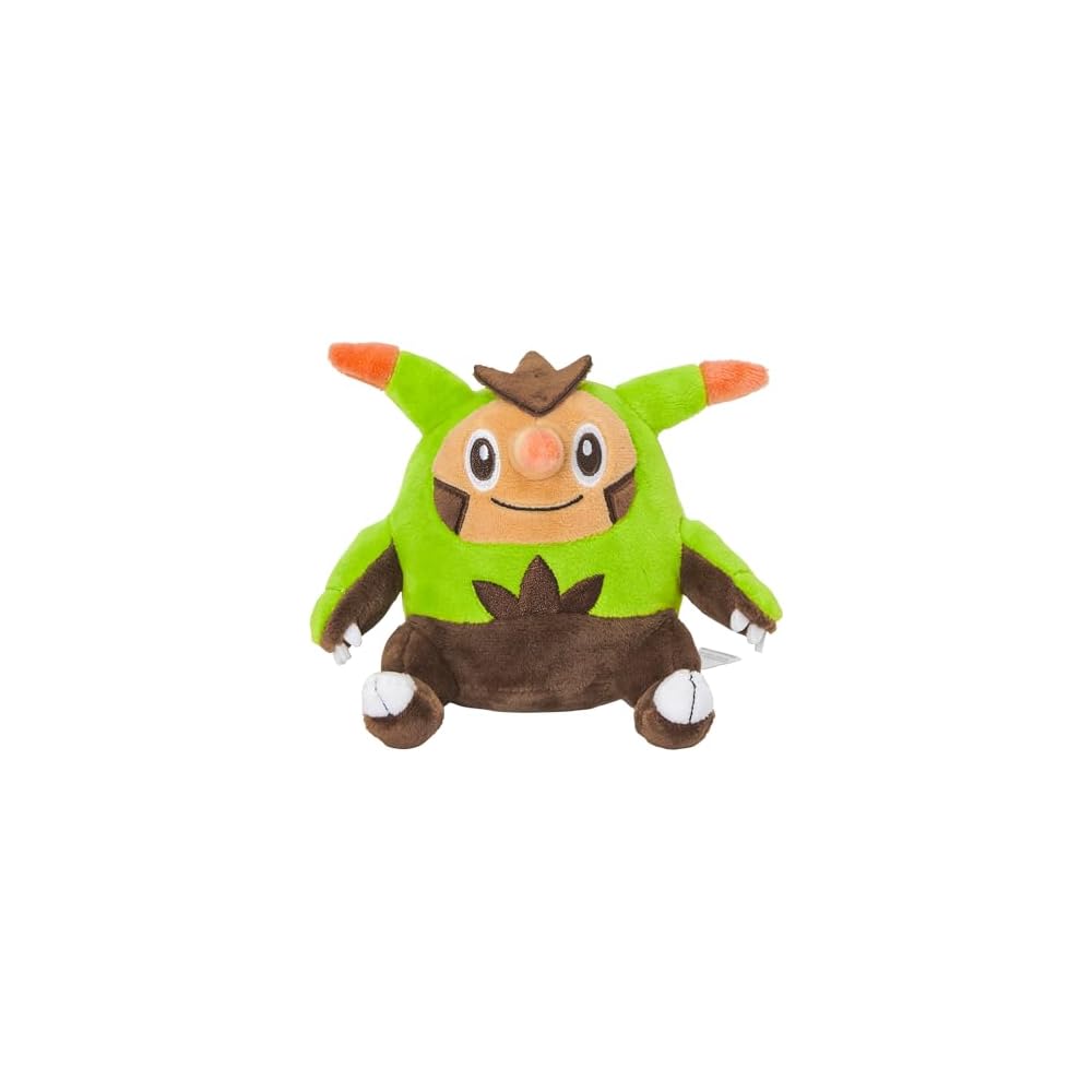 Оригинал из Pokmon Center 651 Плюшевая игрушка Pokmon Fit Харибог 20 см Мягкая набивная игрушка