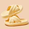Fashion 2025Household Bathroom Slippers Women Trend Thick Sole EVA External Wear Couple Soft Sole Indoor Shower Slippers Casual Shoes