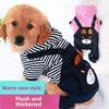 Новая одежда для собак с рисунком медведя на ремне, плюшевый шпиц, золотистый ретривер, щенок, одежда для домашних животных