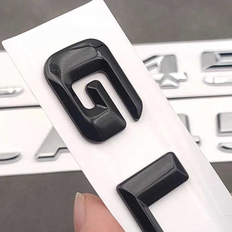 3D ABS Chrome GLA 45 GLA45 Logo Car Trunk Letters Emblem Badge Sticker For Mercedes Benz GLA45 AMG W156 X156 H547 Accessories AU1