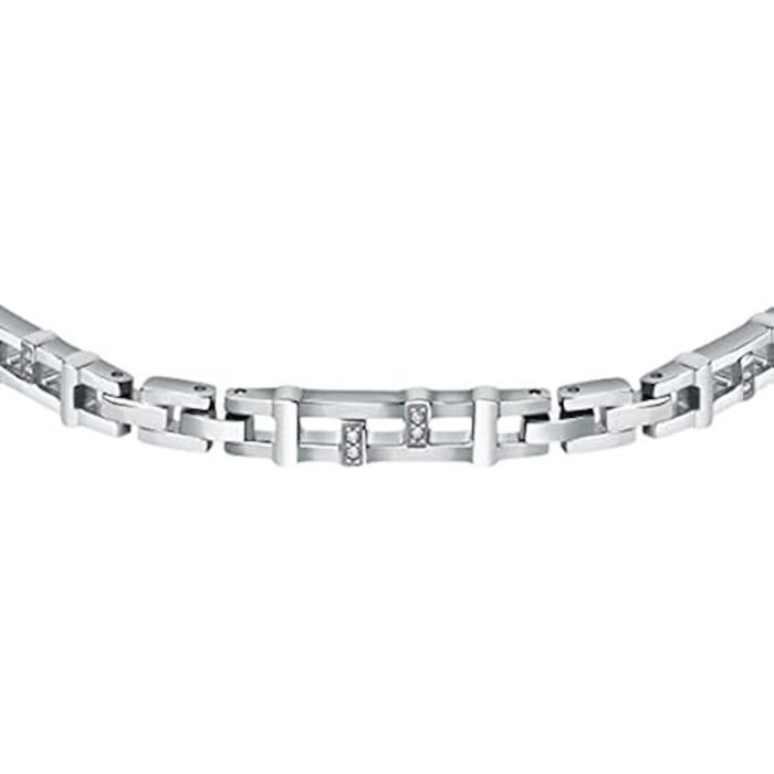 Bracelet - Morellato - Motown - Acier - Cristaux blancs - 22 cm