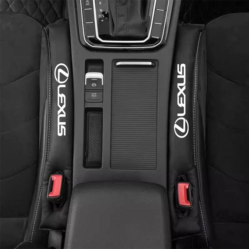 Заполнитель зазора автомобильного сиденья Мягкие накладки Кожаный автомобильный стайлинг Проставка Для Lexus FSPORT LBX NX RX 350h 450h ES UX 300e GS GX IS LS LX
