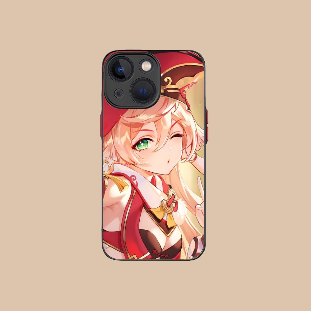 Game GI Yanfei Silicone Mobile Phone Case for iPhone 17 16 15 14 13 12 11 X XR XS Air Pro Max Plus Mini Colorful Cover