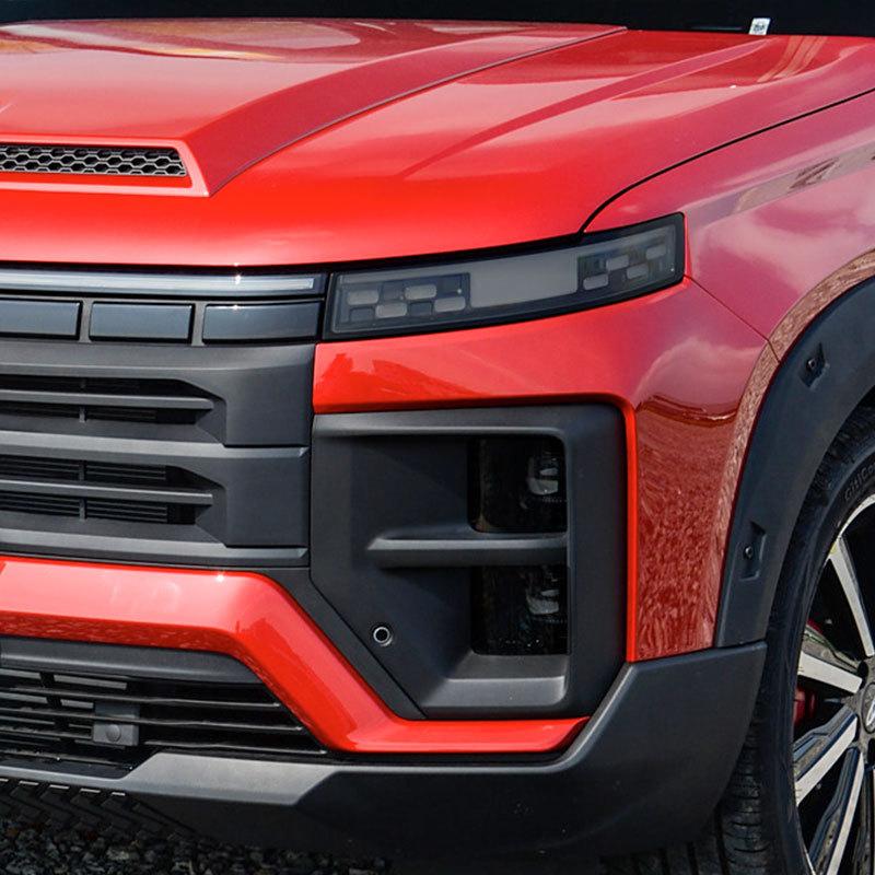 Для CHERY JAECOO J7 2024 Автомобиль Внешний вид Фара Защита от царапин Передняя лампа Тонировка TPU Защитная пленка Чехол Аксессуары