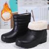 Men's Winter Anti-slip, Wear-resistant, Warm, Waterproof Work Boots