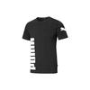 Casual Sports Round Neck Short Sleeve T-Shirt Men Tops Black 581710-01