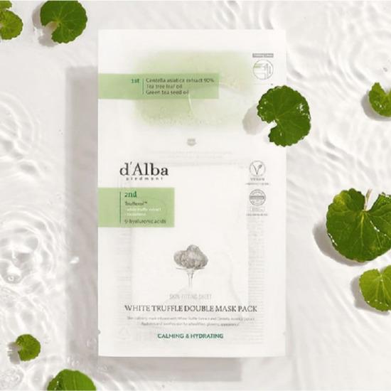 d'Alba Двойная маска с белым трюфелем (4 листа)