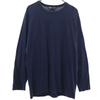 Long Sleeve T-shirt S Navy adidasxYOHJI YAMAMOTO Men's Used