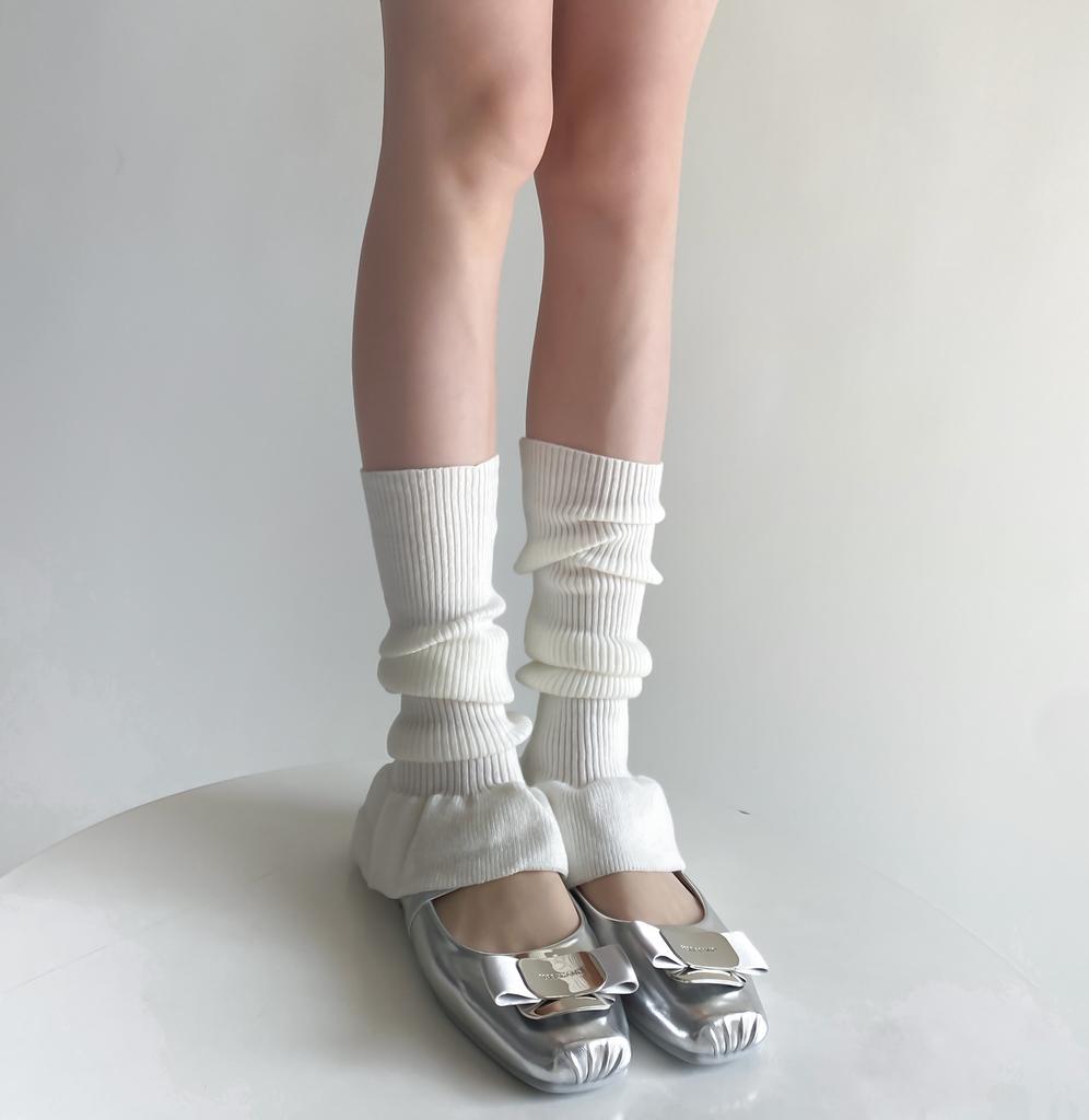 Ballet Leg Warmers Women Autumn and Winter Girl Female Leg Cover Dance Socks Y2k Harajuku Leg Warmers Sweet Wind Pile Calf Socks