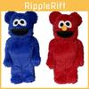 Очаровательный набор коллекционных фигурок Bearbrick Sesame Street Элмо и Коржик 400%