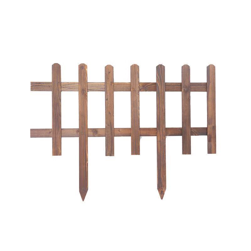 Dewisi Outdoor Anti-Corrosion Carbonized Solid Wood Fence