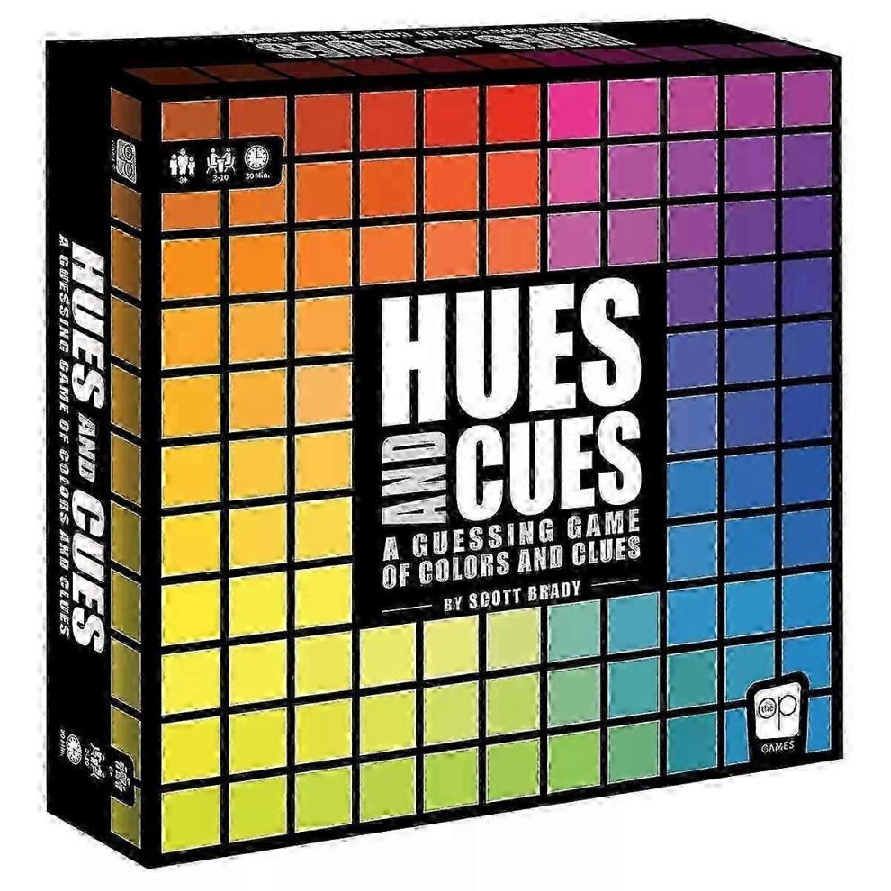 2025 Hues and Cues Board Game for 3-10 Players Ages 8+