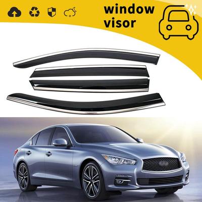 Дефлекторы оконные для 15-16 Infiniti Q50/Q50L/Q50S/Q70 Двери автомобиля