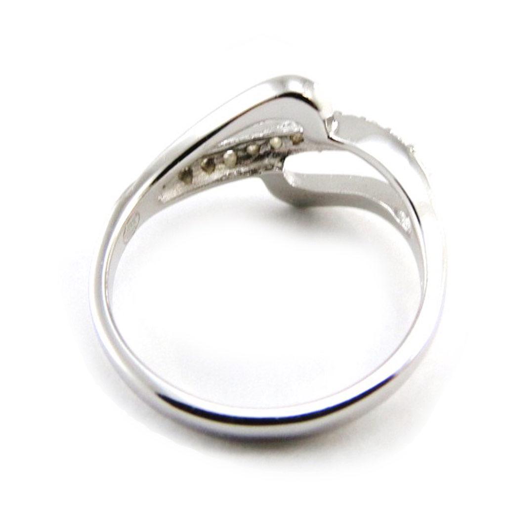 White 'Goddess' Silver Ring