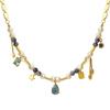 LT-P1369 Trendy Women's Pendant Necklace with Titanium Steel Silver & 18K Gold Plating Heavy Workmanship
