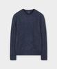 Свитер с косами в ирландском стиле от Brooks Brothers (синий) (Bbwrmf4513Mew)