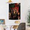 Cristiano Ronaldo Wall Decor Tapestry Art For Pet Memorial Birthdaywedding Party Backdrop Family Gift