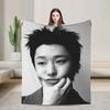 2026 WOODZ World Tour Flannel Blanket  Soft Durable Throw Blanket for Home Decor Picnic Street Trend Bedspread Sofa Bed Cover