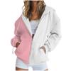 Women's Fashionable Casual  Long-sleeved Pullover Hooded Jacket