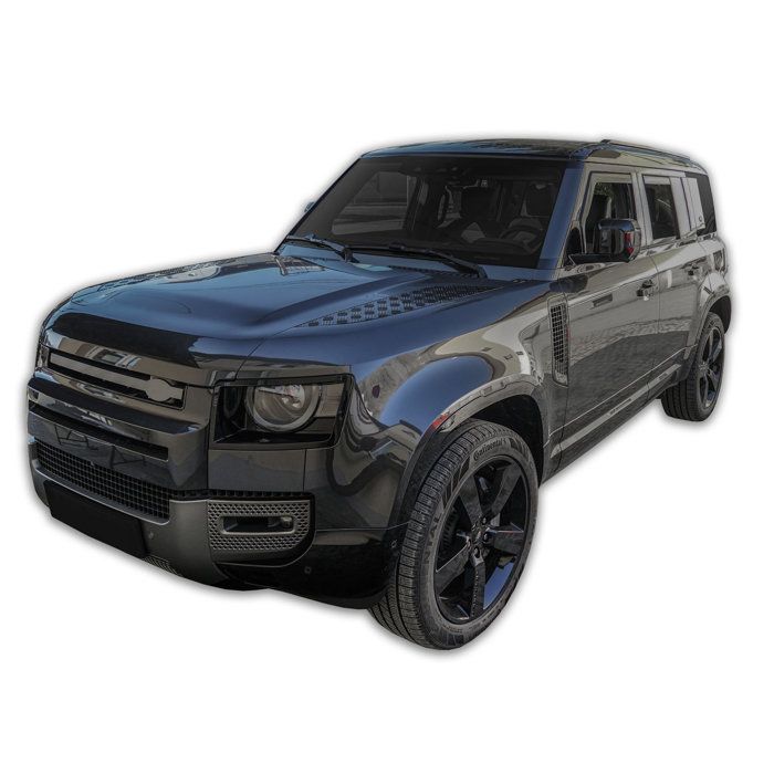 Déflecteurs d'air - Land Rover Defender (depuis 2020) 5 portes - Teinté - Acrylique anti-UV - Set 4 pièces
