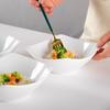 Квадратная Салатница 17,2 см Японская Миска для Супа с Лапшой Легкая Безопасная для Микроволновой печи и Посудомоечной машины Миска для Рамена для Домашней Кухни Ресторана