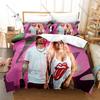 Mexican Star Peso Pluma Duvet Cover + 2 Pillowcases, Stylish Printed Bedding Set for Daily Use & Fan Gift