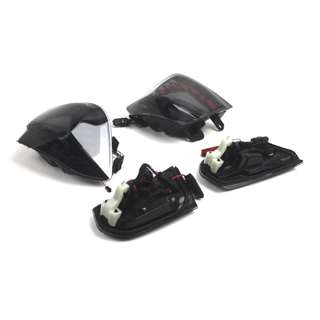 L&R Smoked LED Tail Lights Rear Lamp Assembly For BMW 3 F30 F80 M3 2013-2018