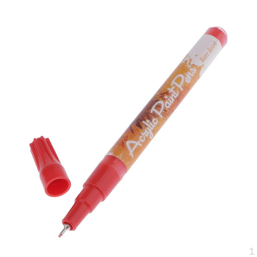 Pen, Expert of Rock Painting, Point(0.5mm), Oil-Based, Permanent & Waterproof Ink, On Rock, Wood,