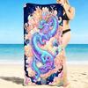 1Pc Colorful Dragon Fantasy Beach Towel Quick Dry Multiuse For Beach Pool Gym Yoga Home Travel Christmas Halloween Xmas Gift G1280