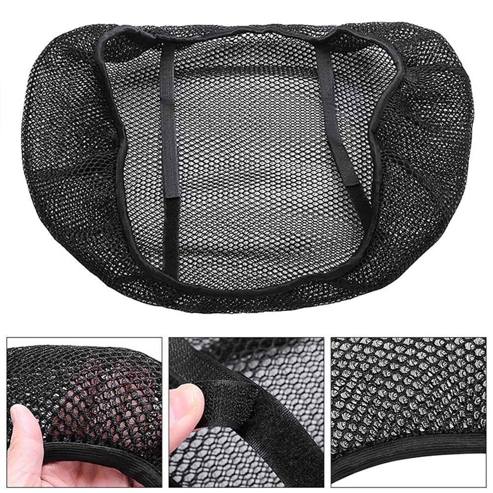 Motorcycle 3D Mesh Fabric Anti-skid Pad Scooter Seat Summer Seat Cover Electric Cushion New Covers Bike Net Breathable Cover