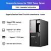 Lenovo Сервер-рабочая станция ThinkServer TS90X малого форм-фактора (Small Tower) (Китайская версия)