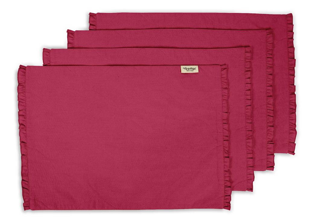 Vargottam Черный домашний декор, двусторонний декор стола, оборки, салфетки, двусторонний обеденный коврик-набор