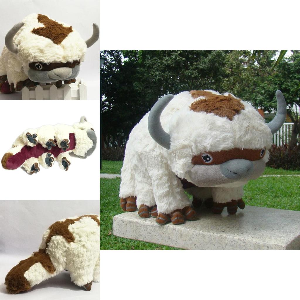 Роскошный Аватар: Легенда об Аанге 20-дюймовая плюшевая кукла Аппа - идеальный подарок для детей