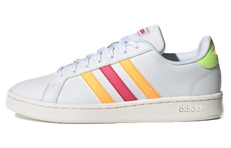 adidas Женские Neo Grand Court 'Белый Розовый Оранжевый' EG8146