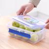 Коммерческие прозрачные пластиковые контейнеры для хранения продуктов в холодильнике