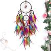 Dream Catchers Retro 5 Ring Dream Catchers Home Decoration Indians Natural Stone Tree of Life Dreamcatcher Wall Hanging