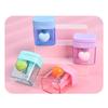 Transparent Pencil Sharpener 1/2 Holes Pencil Cutter Pencil Sharping Tools  Student Stationery