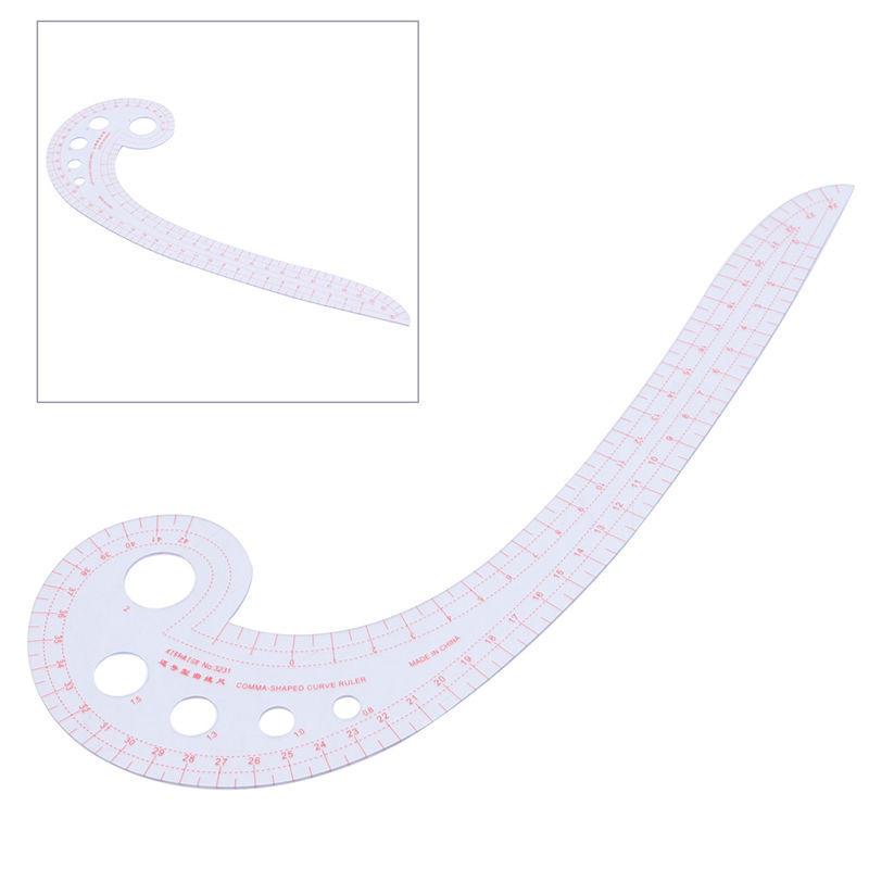 Multi-function Comma Curve Ruler Measure for Sewing Dressmaking Tailor Tools