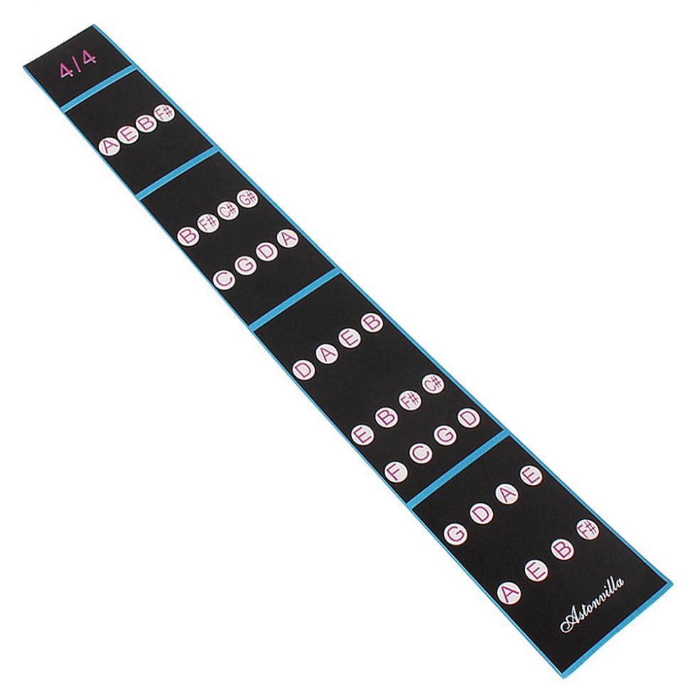 4/4 Violin Fingerboard Sticker Fretboard Note Label Fingering Chart Practice Beginner Violin Parts
