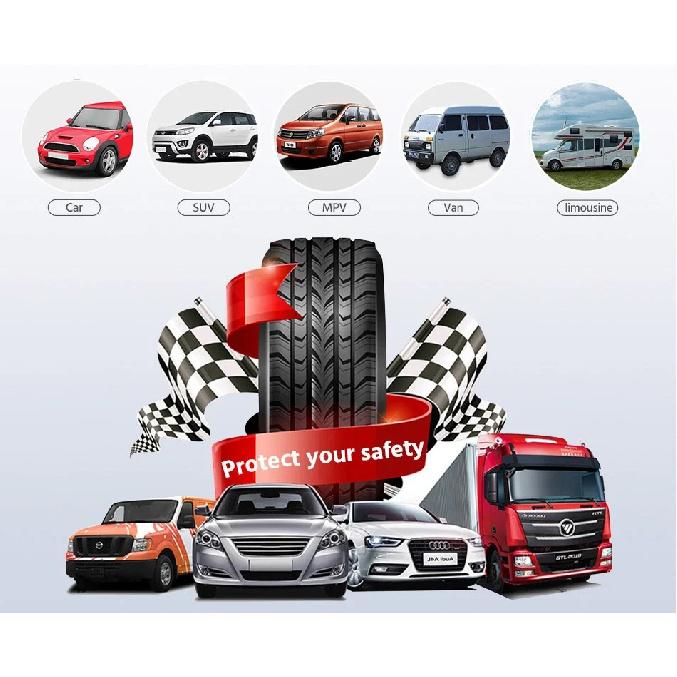 Car Sensor TPMS Built-in External 8Bar Tire Pressure Monitoring System Car Universal Electronic Clock LCD Display