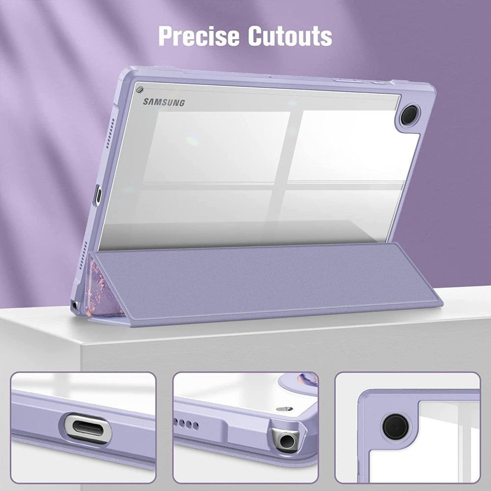 Чехол для Samsung Tab A9 Plus 2022 Противоударный силиконовый чехол с акриловой задней крышкой Полная защита