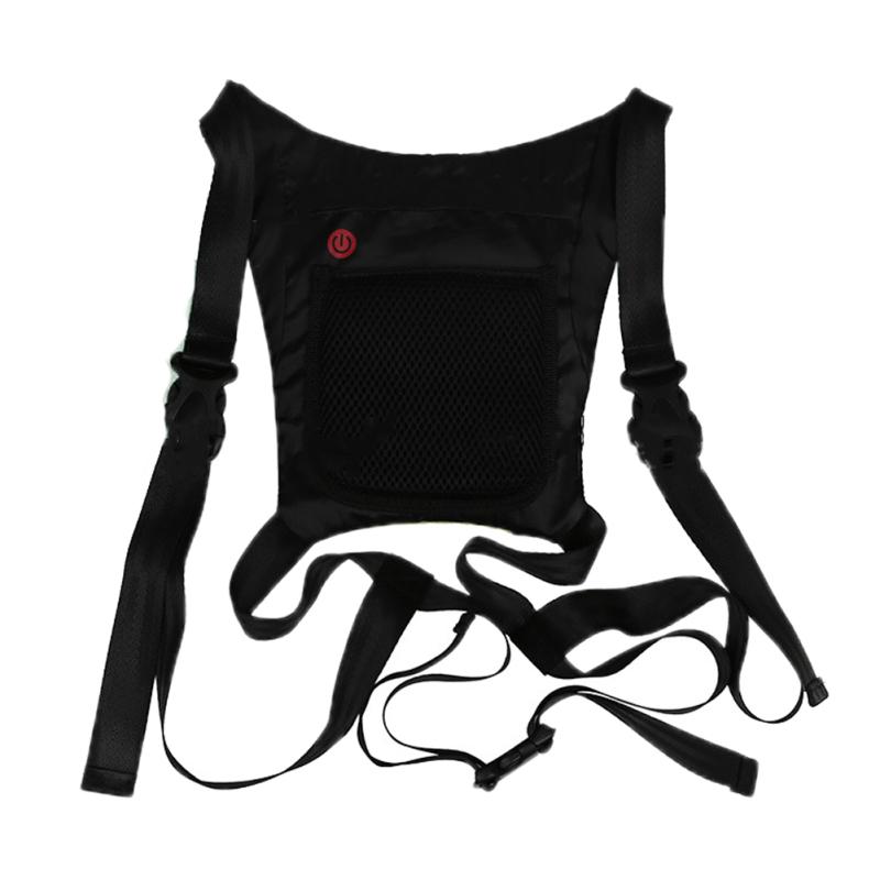 Светодиодный беспроводной безопасный указатель поворота, жилет для езды на велосипеде, ночное предупреждение, направляющий свет