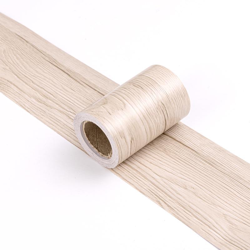 Самоклеящаяся накладка под дерево для плинтуса и дверной коробки - Водонепроницаемая наклейка для реставрации мебели и подоконников.