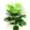 18 Shoxli Monstera Sun'iy O'simliklar Plastik Tropik Palma Daraxti Barglari Uy Bog'i Dekoratsiya Aksessuarlari Fotosuratchilik Dekorativ MIT