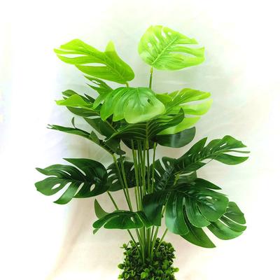 18 вилка монстера искусственные растения пластиковые тропические листья пальмы украшения для дома и сада аксессуары фотографии декоративные