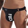 JOCKMAIL Мужские трусы с буквенным принтом, подтяжка бедер, мужские хорошие эластичные сексуальные стринги для сна