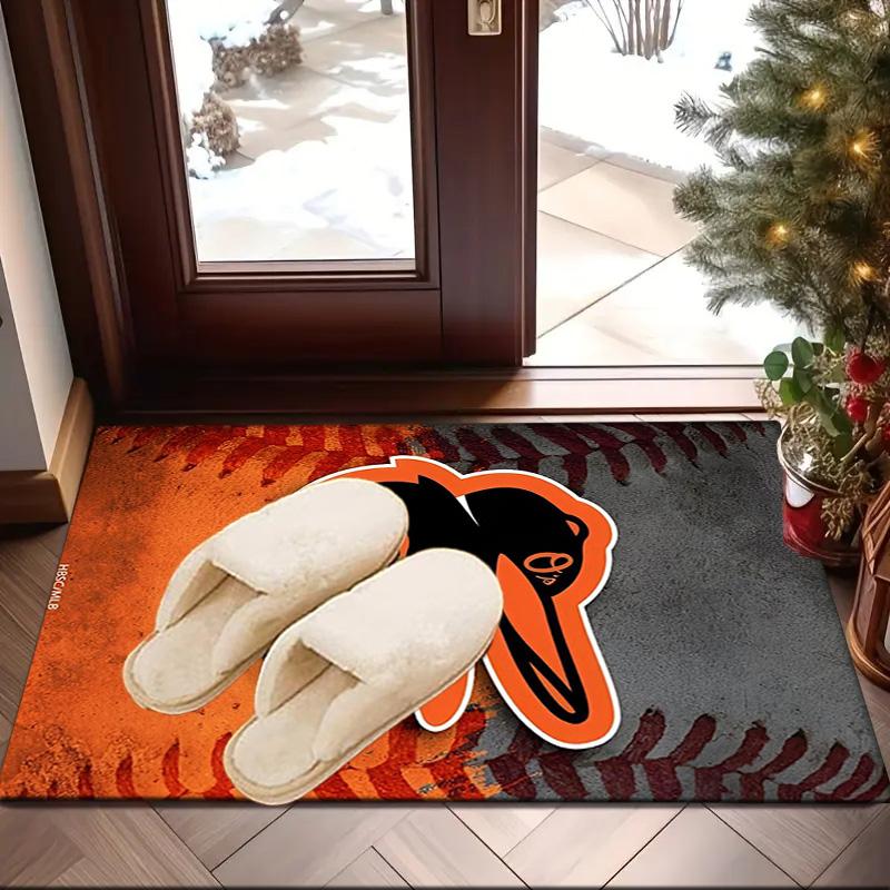 Baltimore Basketball Area Rug Suitable for Indoor And Outdoor,Carpets for Kitchens, Homes, Offices, Living Rooms,Home Decor,Christmas Gift