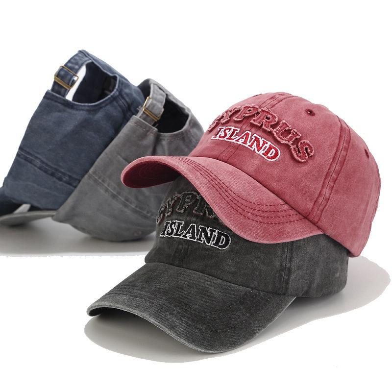 Retro Cap for Women Sunshade Peaked Caps Letter Unisex Outdoor Sunscreen Baseball Hat