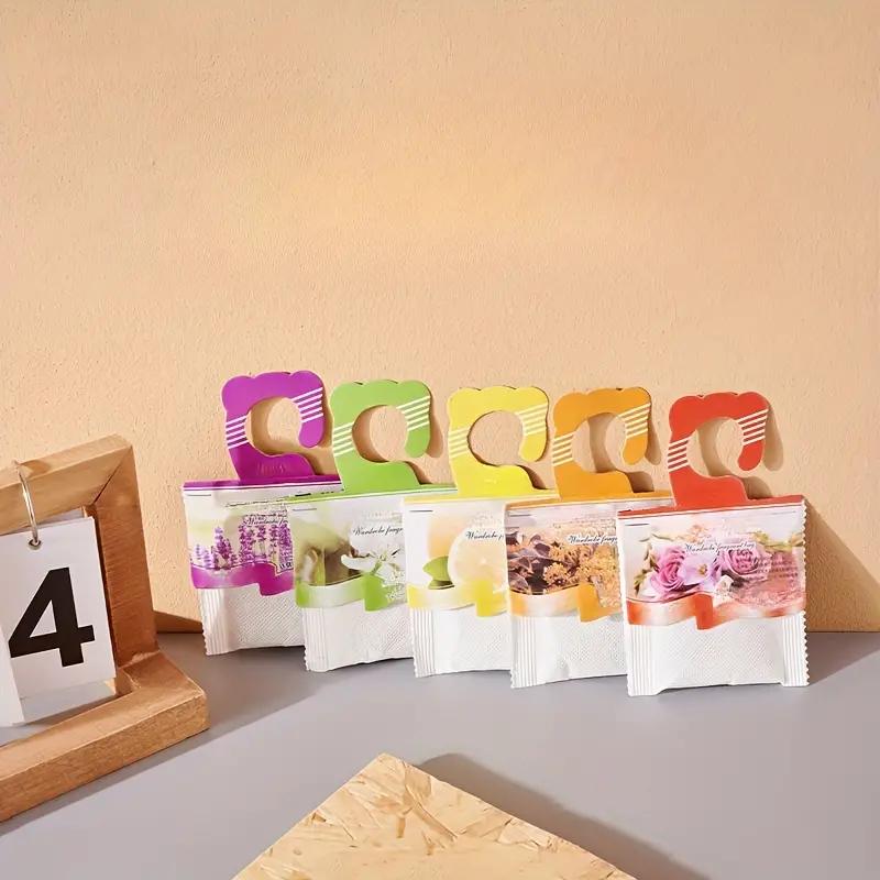 1 шт. освежители воздуха с ароматом лимона, лаванды, розы, османтуса, натуральные ароматы, подвесная сумка для специй, дезодорирующая бумажный пакетик для шкафа